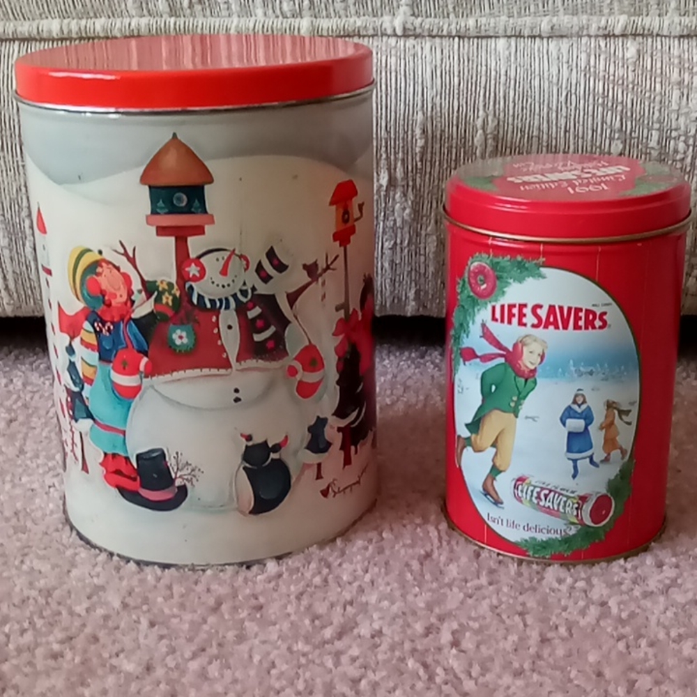 Collectors candy tins